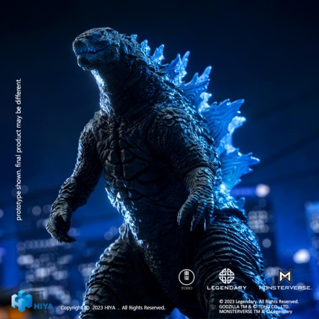 Heat Ray Godzilla Translucent Version Exquisite Basic | Godzilla Vs Kong (2021) | Hiya Toys