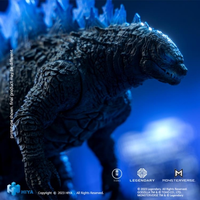 Heat Ray Godzilla Translucent Version Exquisite Basic | Godzilla Vs Kong (2021) | Hiya Toys
