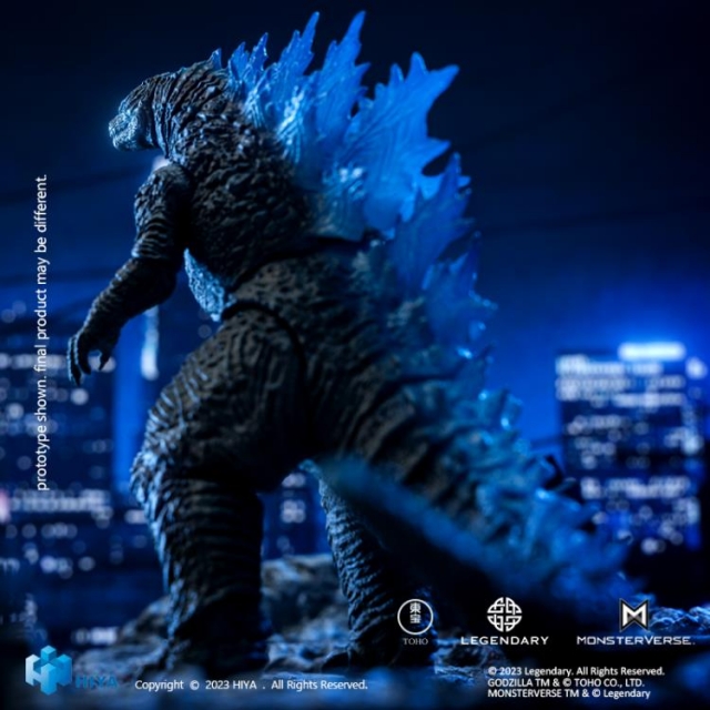 Heat Ray Godzilla Translucent Version Exquisite Basic | Godzilla Vs Kong (2021) | Hiya Toys