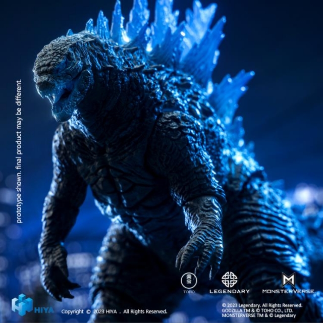 Heat Ray Godzilla Translucent Version Exquisite Basic | Godzilla Vs Kong (2021) | Hiya Toys
