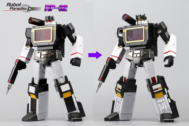 RP-02 Acoustic Wave and Night Bat | Fans Toys | Robot Paradise