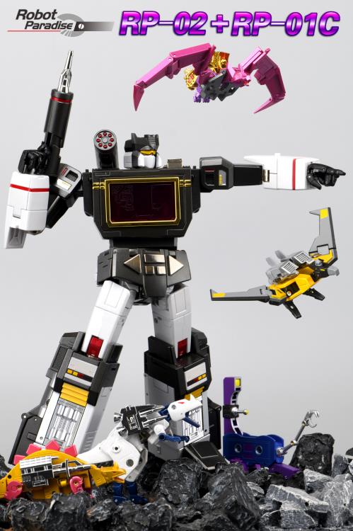 RP-02 Acoustic Wave and Night Bat | Fans Toys | Robot Paradise