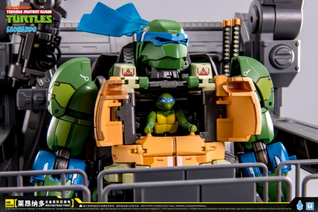 HB0018 Leonardo | Heat Boys TMNT Mecha Figure | TFSource