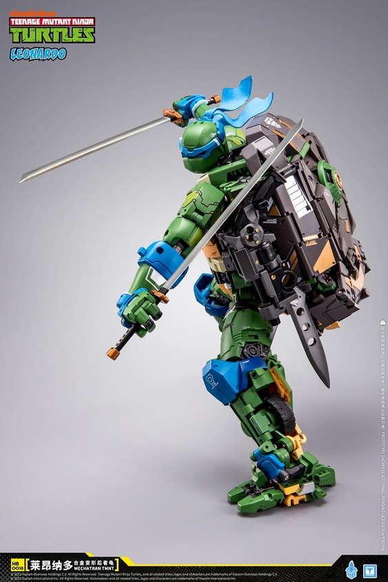HB0018 Leonardo | Heat Boys TMNT Mecha Figure | TFSource