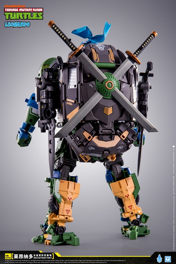 HB0018 Leonardo | Heat Boys TMNT Mecha Figure | TFSource