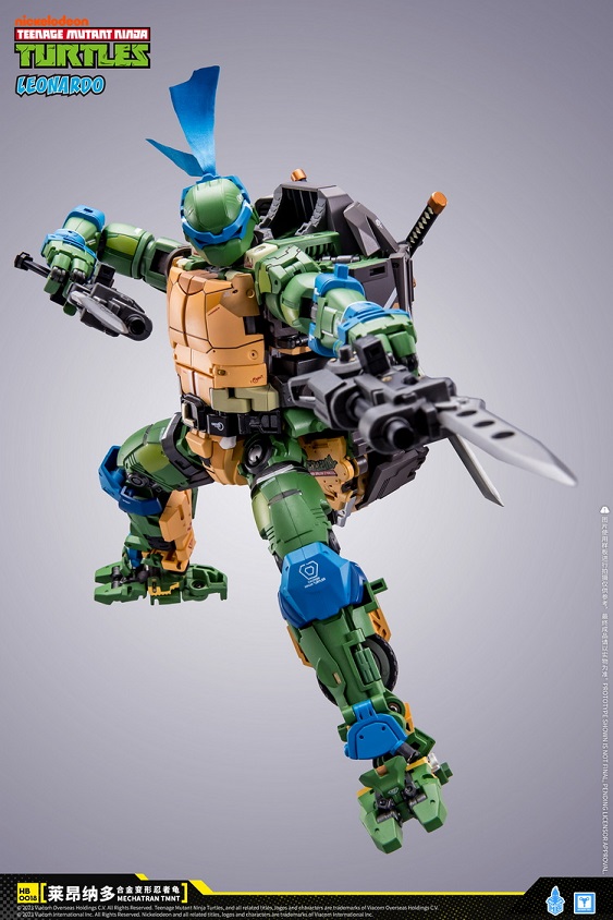HB0018 Leonardo | Heat Boys TMNT Mecha Figure | TFSource