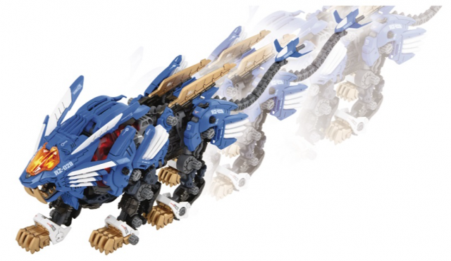 AZ-01 Blade Liger 40th Anniversary 1/72 Scale Model Kit | Zoids Highend Master Model | Takara Tomy Zoids