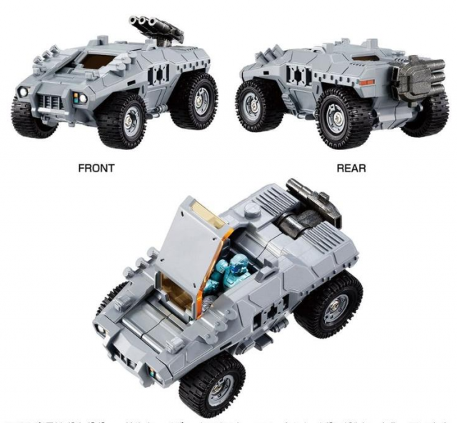 TM-22 Tactical Mover Garuda Versaulter Gyro Lifter Unit Raven | Diaclone Reboot
