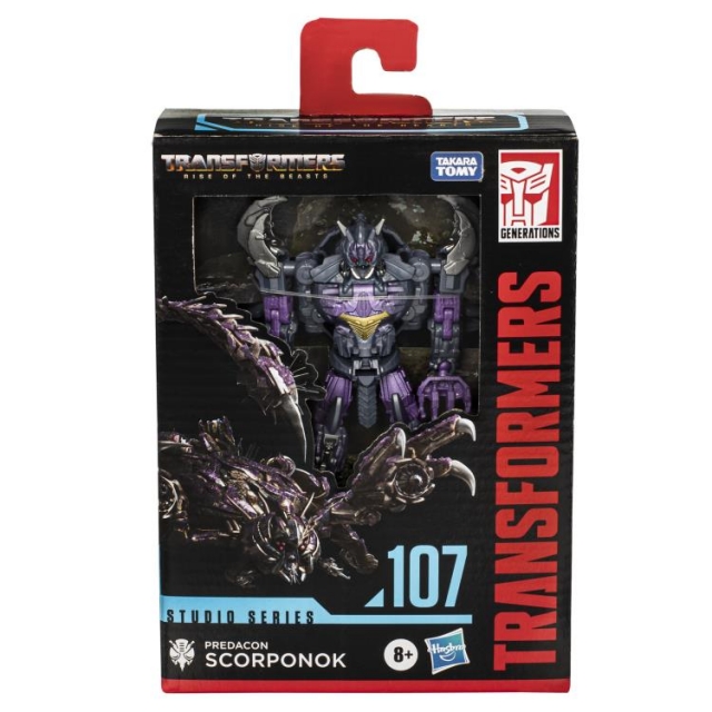 107 Predacon Scorponok Deluxe Class | Transformers Studio Series | Transformers: Rise Of The Beasts