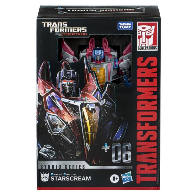 Voyager Class 06 Starscream Gamer Edition | Transformers Generations War for Cybertron