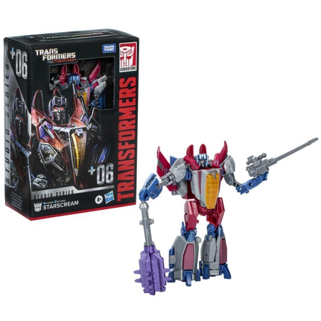 Voyager Class 06 Starscream Gamer Edition | Transformers Generations War for Cybertron