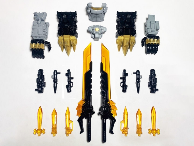 DK-47 Upgrade Kit for Transformers Legacy Dinosaur Combiner Figures | Dna Design | Upgrade Kit