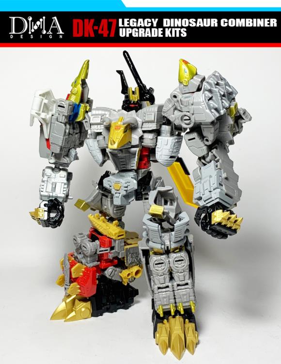 DK-47 Upgrade Kit for Transformers Legacy Dinosaur Combiner Figures | Dna Design | Upgrade Kit