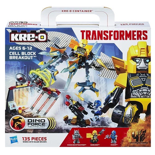 Cell Block Breakout Set | Transformers KRE-O Construction Set