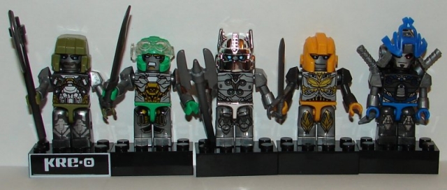 Silver Knight Autobots Set | Transformers KRE-O Set