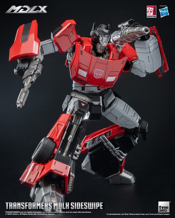 Sideswipe MDLX Scale Collectible Figure | Transformers | Threezero