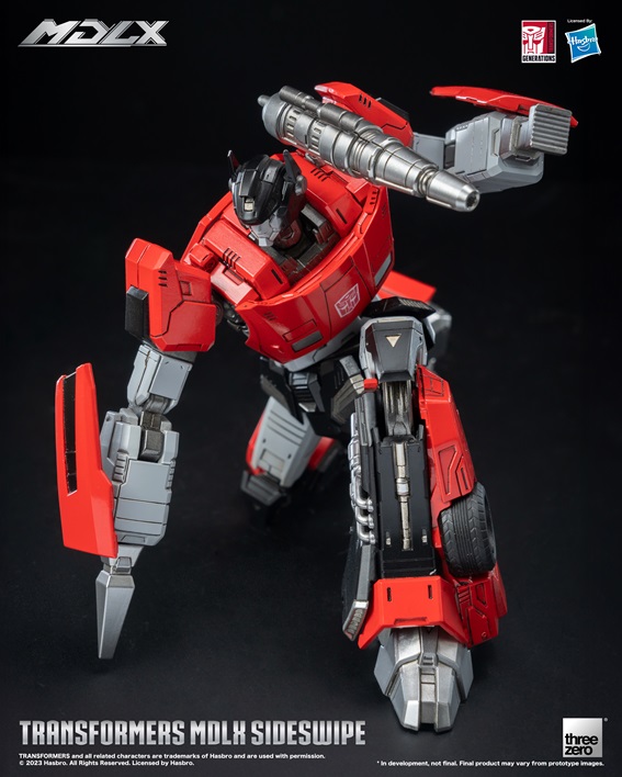 Sideswipe MDLX Scale Collectible Figure | Transformers | Threezero