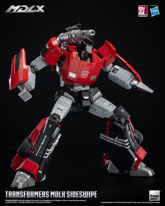 Sideswipe MDLX Scale Collectible Figure | Transformers | Threezero