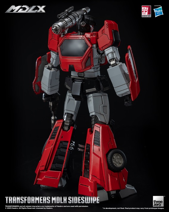 Sideswipe MDLX Scale Collectible Figure | Transformers | Threezero