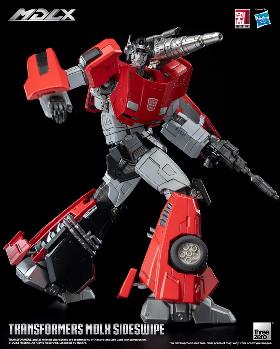 Sideswipe MDLX Scale Collectible Figure | Transformers | Threezero