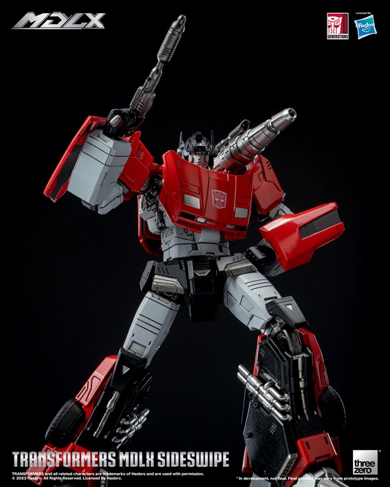 Sideswipe MDLX Scale Collectible Figure | Transformers | Threezero