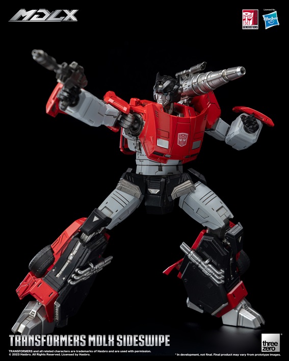 Sideswipe MDLX Scale Collectible Figure | Transformers | Threezero