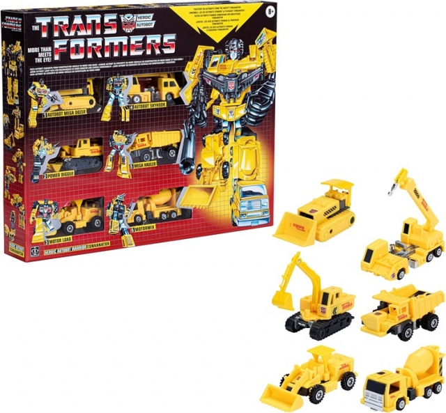 Tonkanator Set of 6 | Tonka | Transformers Collaborative