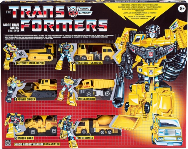 Tonkanator Set of 6 | Tonka | Transformers Collaborative
