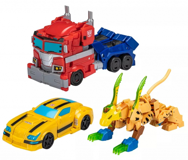 Heroes of Cybertron 3-Pack Deluxe Class | Transformers Generations Buzzworthy Bumblebee