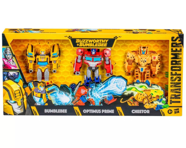 Heroes of Cybertron 3-Pack Deluxe Class | Transformers Generations Buzzworthy Bumblebee