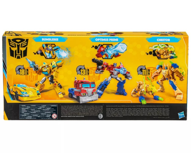 Heroes of Cybertron 3-Pack Deluxe Class | Transformers Generations Buzzworthy Bumblebee