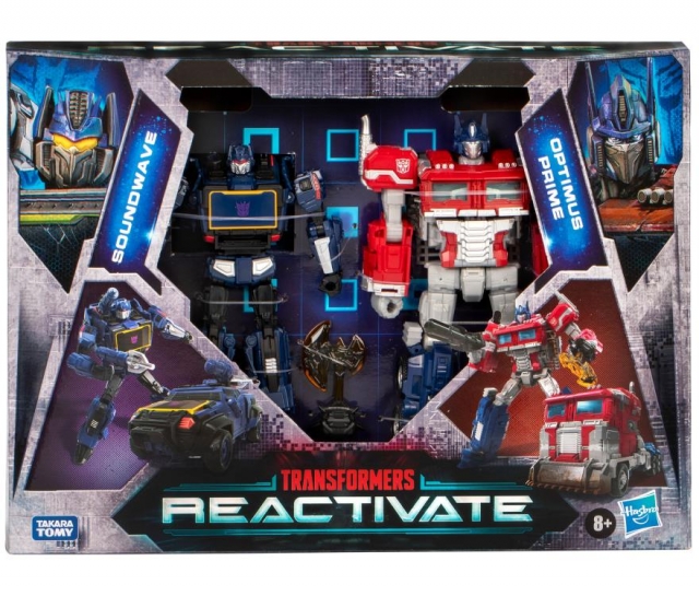 Soundwave vs Optimus Prime 2-Pack | Transformers: Reactivate