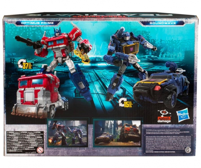 Soundwave vs Optimus Prime 2-Pack | Transformers: Reactivate