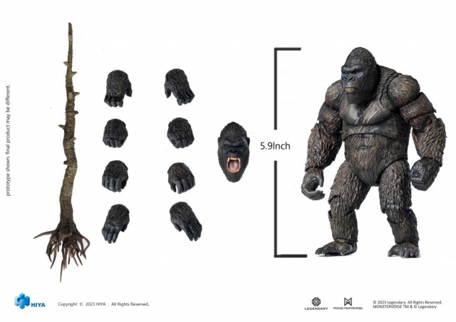 King Kong Exquisite Basic PX Previews Exclusive | Kong: Skull Island | Hiya Toys