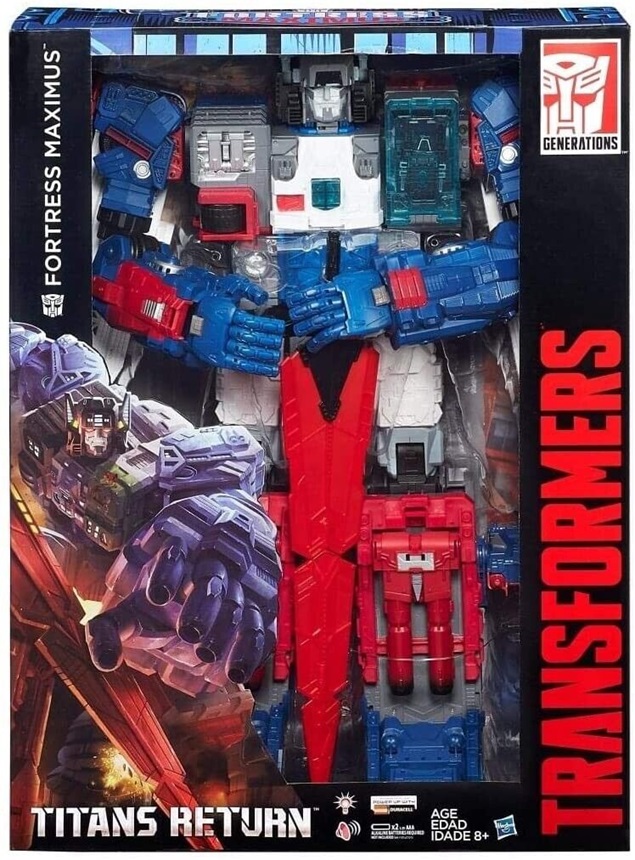 Fortress Maximus Titan Class SDCC Exclusive  | Transformers Generations Titans Return