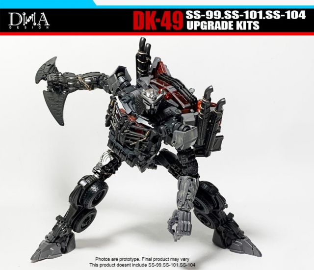 DK-49 Upgrade Kit for Transformers Studio Series 99, SS101, and Studio Series 104 | Dna Design | Upgrade Kit