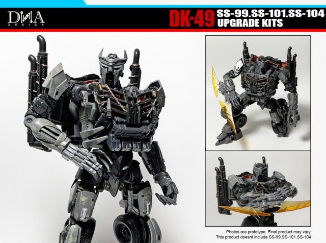 DK-49 Upgrade Kit for Transformers Studio Series 99, SS101, and Studio Series 104 | Dna Design | Upgrade Kit
