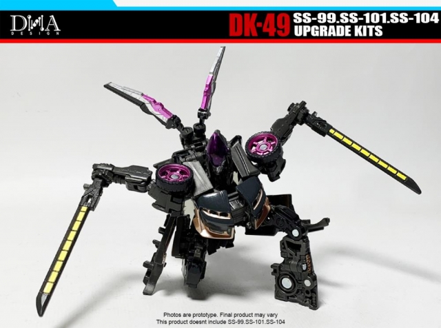 DK-49 Upgrade Kit for Transformers Studio Series 99, SS101, and Studio Series 104 | Dna Design | Upgrade Kit