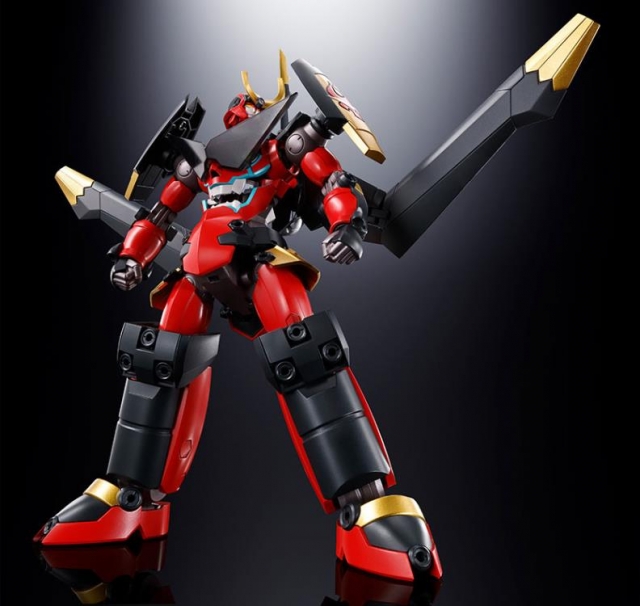 GX-107 Gurren Lagann and Giga Drill Set Soul of Chogokin | Tengen Toppa Gurren Lagann | Bandai Tamashii Nations