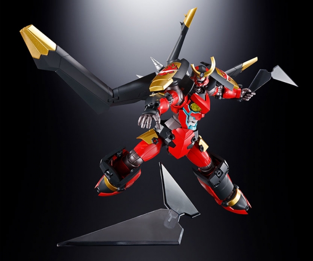 GX-107 Gurren Lagann and Giga Drill Set Soul of Chogokin | Tengen Toppa Gurren Lagann | Bandai Tamashii Nations