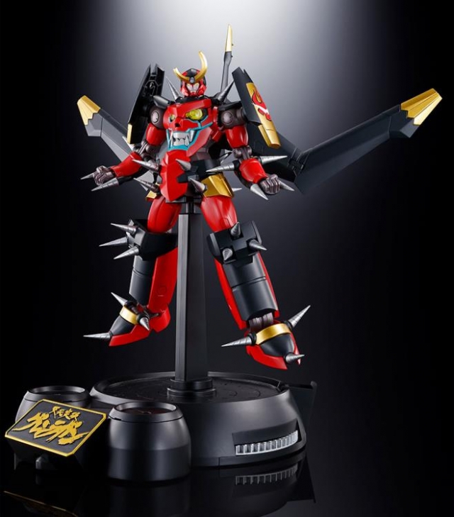 GX-107 Gurren Lagann and Giga Drill Set Soul of Chogokin | Tengen Toppa Gurren Lagann | Bandai Tamashii Nations
