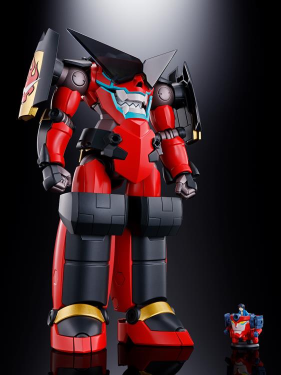 GX-107 Gurren Lagann and Giga Drill Set Soul of Chogokin | Tengen Toppa Gurren Lagann | Bandai Tamashii Nations