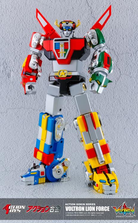 Voltron Lion Force Action Gokin | Voltron: Defender of the Universe | Action Toys