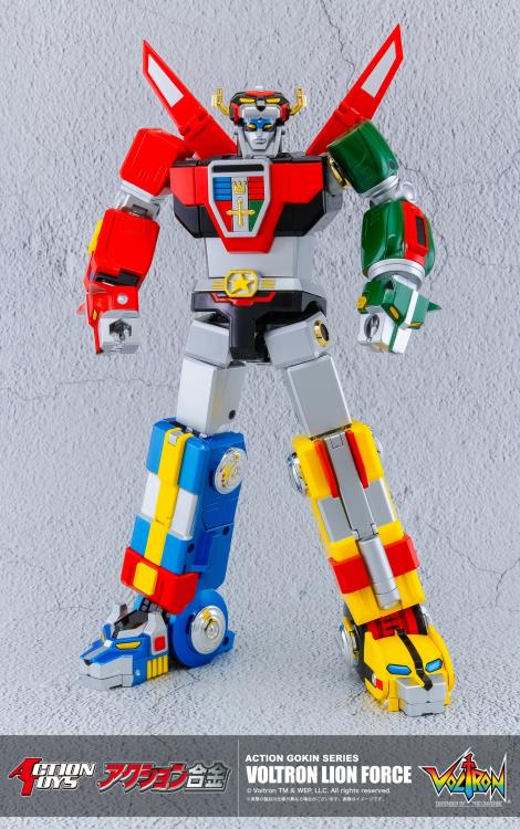 Voltron Lion Force Action Gokin | Voltron: Defender of the Universe | Action Toys
