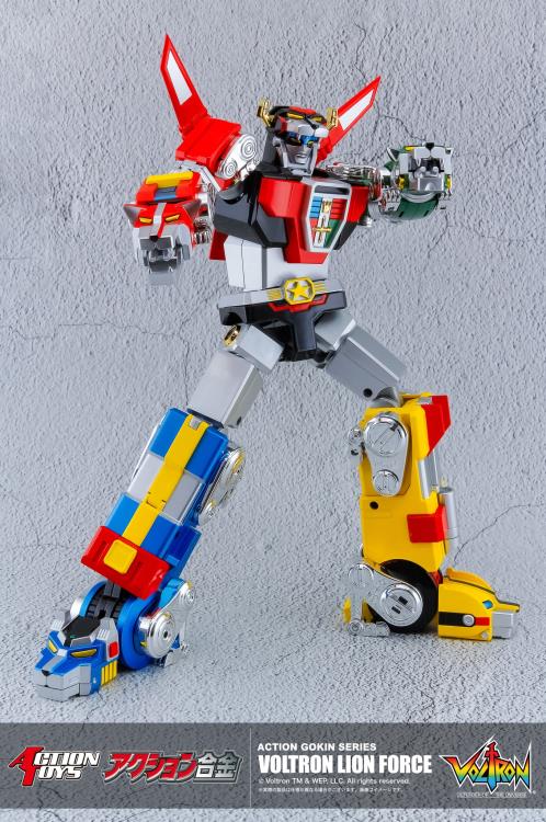 Voltron Lion Force Action Gokin | Voltron: Defender of the Universe | Action Toys