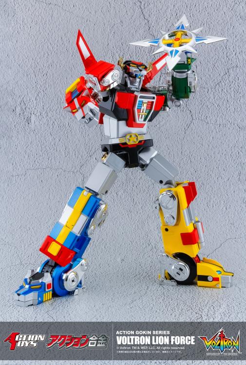 Voltron Lion Force Action Gokin | Voltron: Defender of the Universe | Action Toys