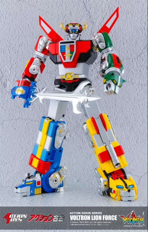 Voltron Lion Force Action Gokin | Voltron: Defender of the Universe | Action Toys