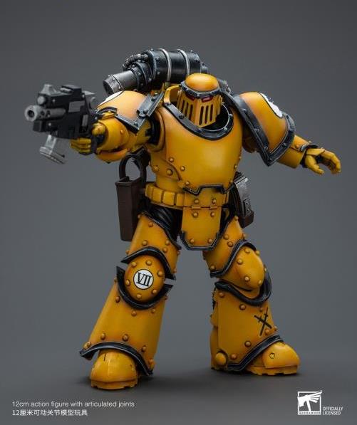 Imperial Fists Legion MkIII Tactical Squad Legionary with Bolter 1/18 Scale | Warhammer 40K: The Horus Heresy | Joy Toy