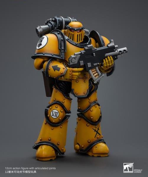 Imperial Fists Legion MkIII Tactical Squad Legionary with Bolter 1/18 Scale | Warhammer 40K: The Horus Heresy | Joy Toy