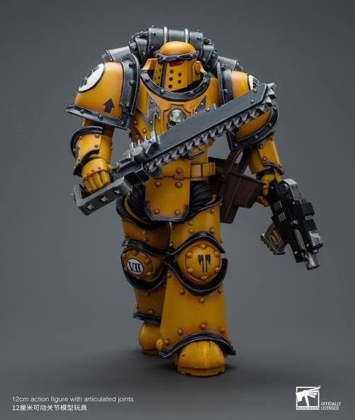 Imperial Fists Legion MkIII Despoiler Squad Legion Despoiler with Chainsword 1/18 Scale | Warhammer 40K: The Horus Heresy | Joy Toy